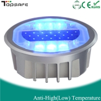 Solar led embedded road stud